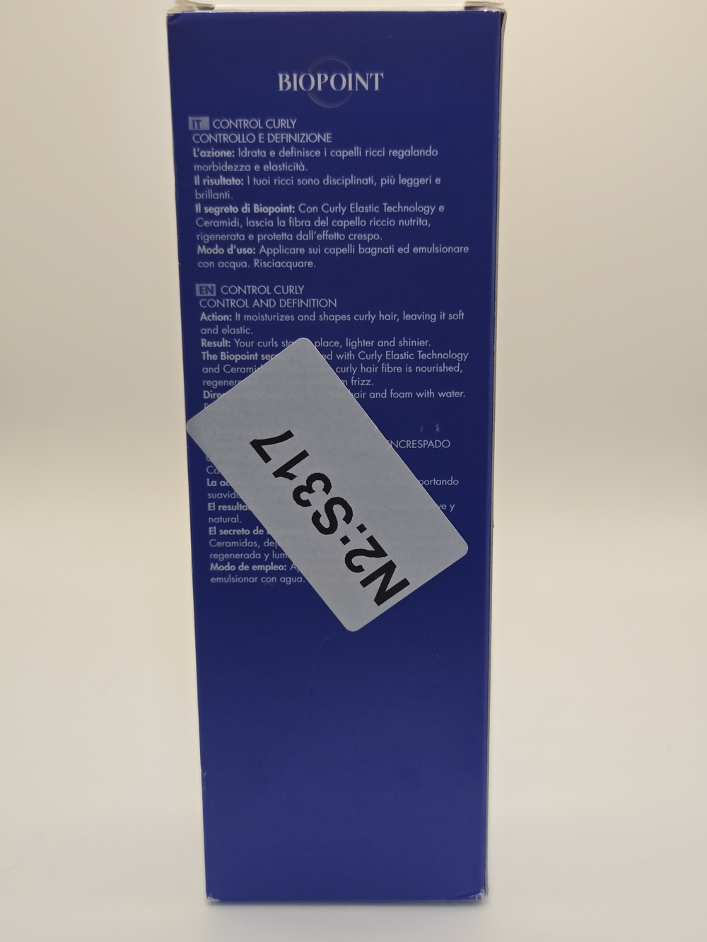 BioPoint Control Curly Curl Activator Shampoo - Picture 2 of 2